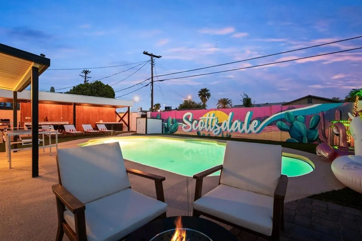 Luxurious 4B3B Home Scottsdale With Pool And Free Parking 0*,