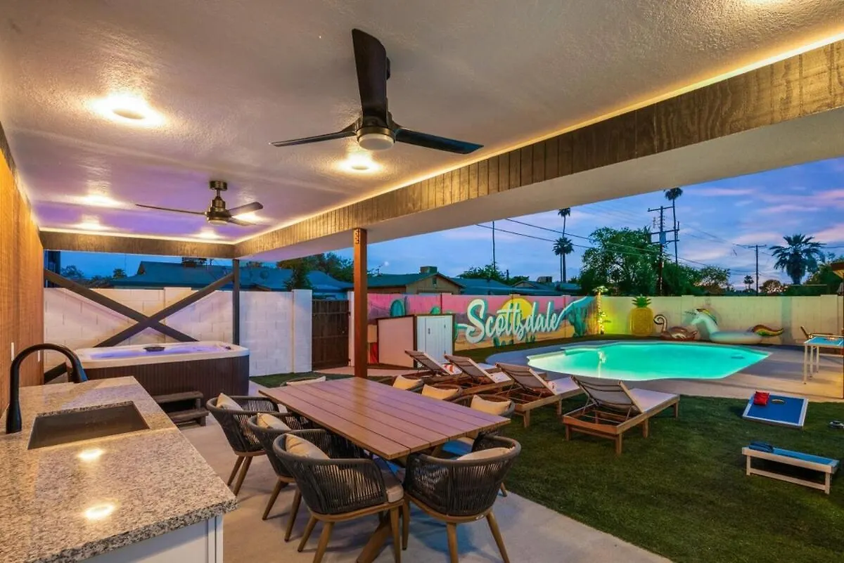Appartamento Luxurious 4B3B Home Scottsdale With Pool And Free Parking